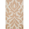 Manzanola Global White/Brown Area Rug