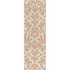 Manzanola Global White/Brown Area Rug