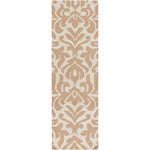 Manzanola Global White/Brown Area Rug