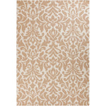 Manzanola Global White/Brown Area Rug
