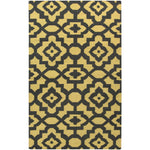 Manteca Global Gold/Black Area Rug
