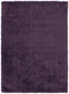 Marble Modern Dark Purple Area Rug