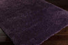 Marble Modern Dark Purple Area Rug
