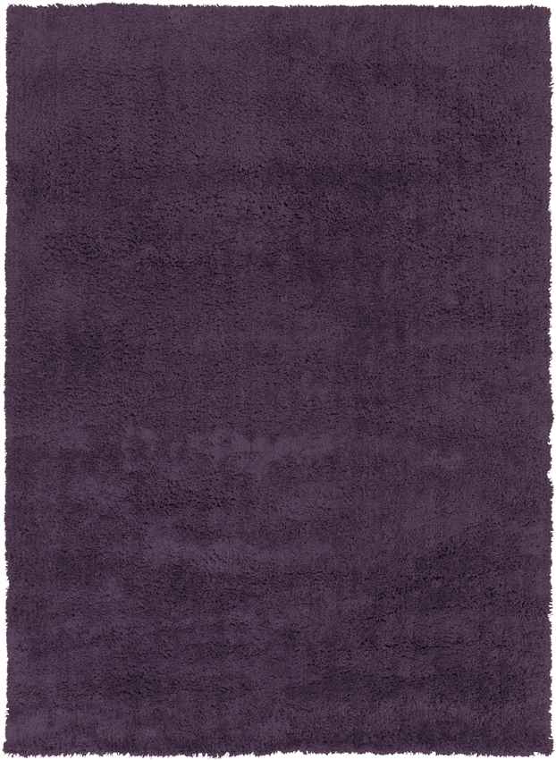 Marble Modern Dark Purple Area Rug