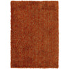 Marble Modern Orange/Gold Area Rug