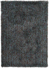 Marble Modern Dark Charcoal Area Rug