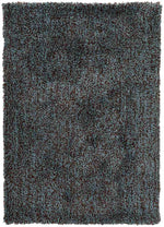 Marble Modern Dark Charcoal Area Rug