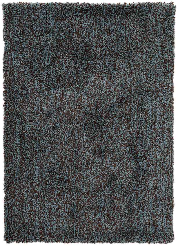 Marble Modern Dark Charcoal Area Rug