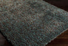 Marble Modern Dark Charcoal Area Rug