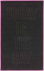 Mendota Modern Black/Pink Area Rug