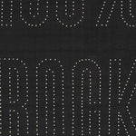 Menifee Modern Black/Metalic/Silver Area Rug