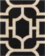 Axbridge Modern Black Area Rug