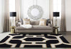 Axbridge Modern Black Area Rug