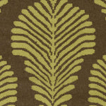 Millport Modern Lime/Dark Brown Area Rug