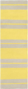Montevallo Modern Bright Yellow/White Area Rug