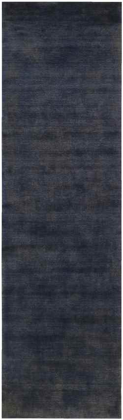 Montezuma Modern Blue Denim Area Rug