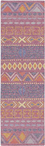 Monticello Global Bright Purple Area Rug