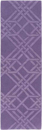 Mosses Modern Purple Area Rug