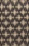 Omaha Modern Charcoal/Light Gray Area Rug