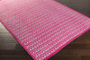 Omega Modern Pink Area Rug