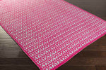 Omega Modern Pink Area Rug
