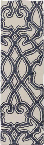 Ophir Modern Ivory/Navy Area Rug