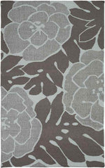 Opp Modern Charcoal/Slate Area Rug
