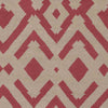 Oppelo Modern Grey/Burgundy Area Rug