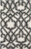 Ophir Modern Ivory/Black Area Rug