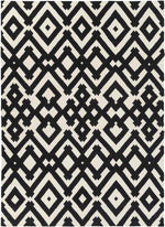 Oppelo Modern Charcoal/Beige Area Rug