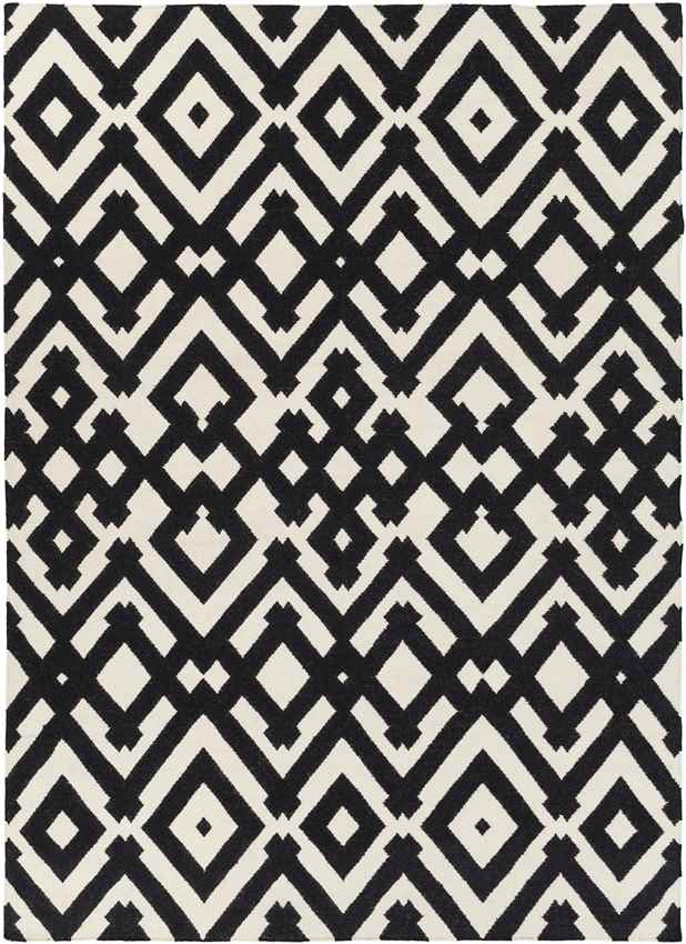 Oppelo Modern Charcoal/Beige Area Rug