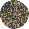 Ordway Modern Black/Gold Area Rug