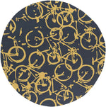 Ordway Modern Black/Gold Area Rug