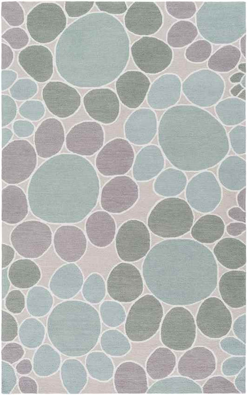 Paonia Modern Sage/Aqua Area Rug