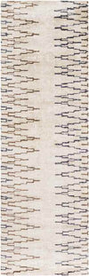 Parlier Modern Khaki/White Area Rug