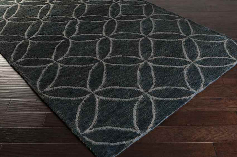 Peoria Global Sky Blue/Moss Area Rug