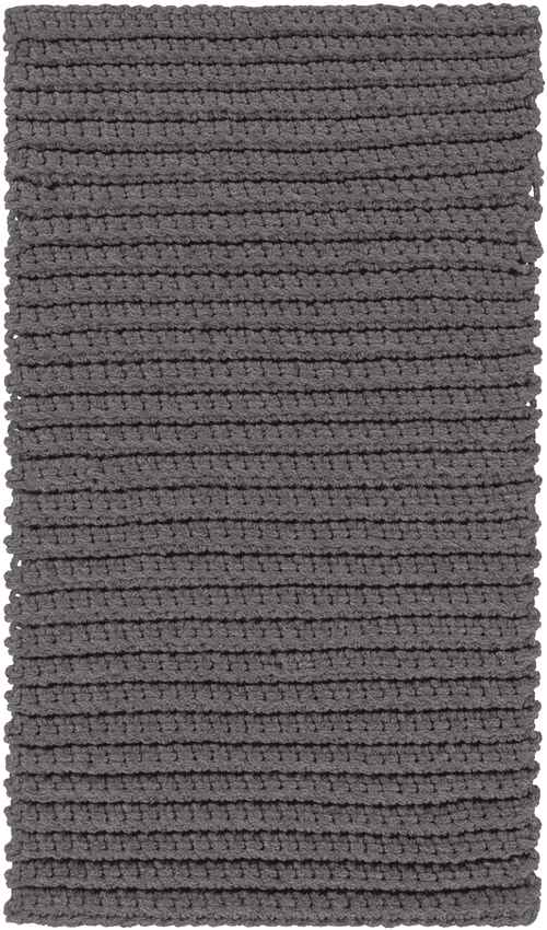 Pitts Modern Black Area Rug