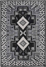 Plainview Modern Gray/Black Area Rug