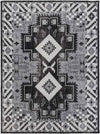 Plainview Modern Gray/Black Area Rug