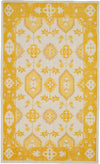 Plainville Traditional Burnt Orange/Beige Area Rug