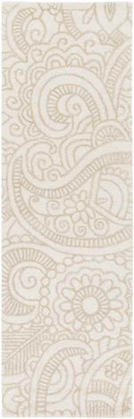 Platinum Modern Beige Area Rug