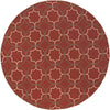 Oostwold Modern Burgundy Area Rug