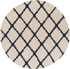 Rangely Modern Ivory Area Rug