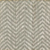 Orane Global Jute/Sisal Medium Gray/Cream Chevron Area Rug