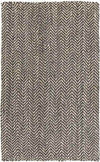 Orane Global Jute/Sisal Brown Chevron Area Rug
