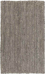 Orane Global Jute/Sisal Brown Chevron Area Rug