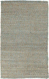 Olympe Global Sky Blue/Khaki Area Rug
