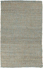 Olympe Global Sky Blue/Khaki Area Rug