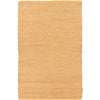 Rentz Modern Jute Saffron/Taupe Area Rug