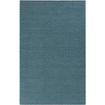 Tranise Cottage Bright Blue Area Rug